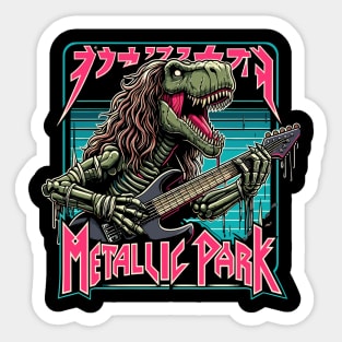 Metallic Park Sticker